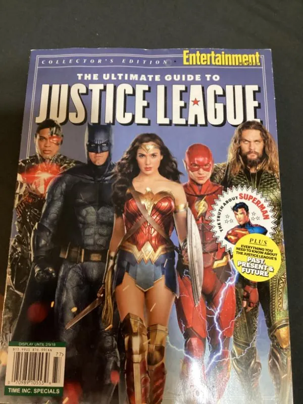 Entertainment Weekly Justice League guide