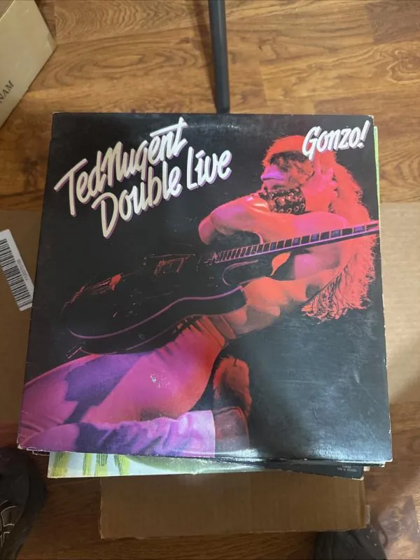 Ted Nugent Double Live Gonzo vinyl record