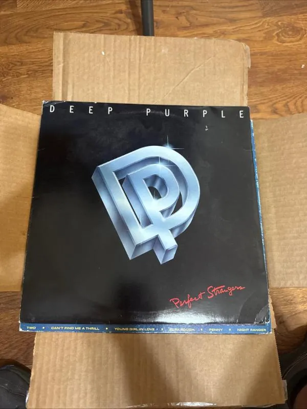 Deep Purple vinyl record