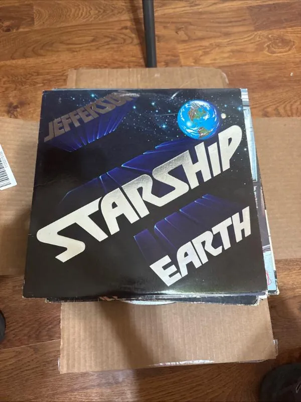 Jefferson Starship Earth vinyl record