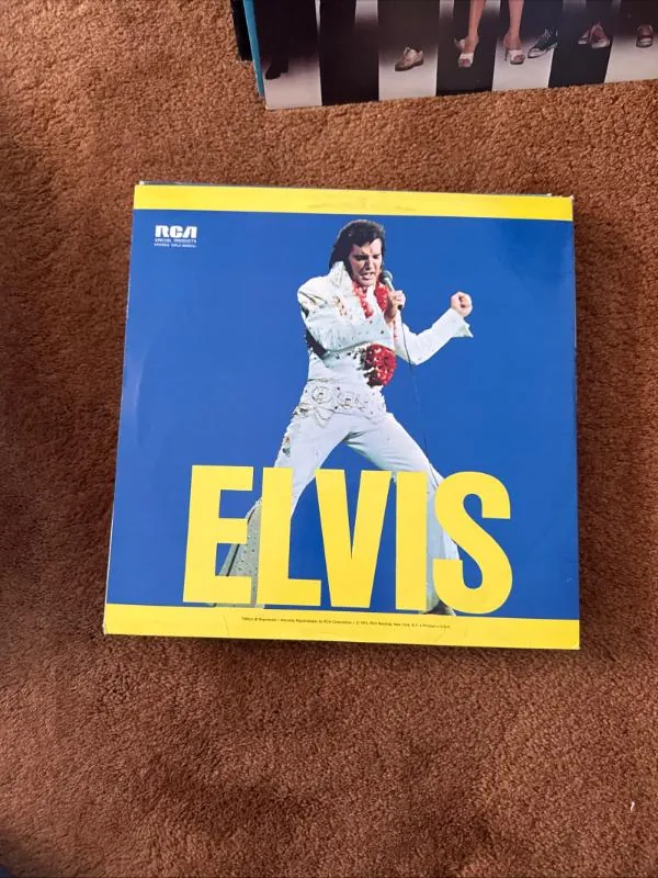 Elvis vinyl record
