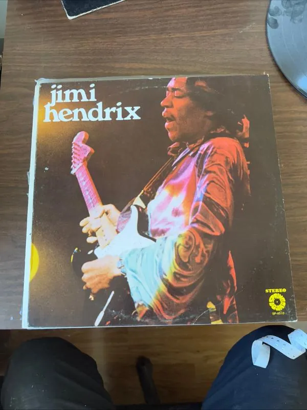 Jimi Hendrix vinyl record