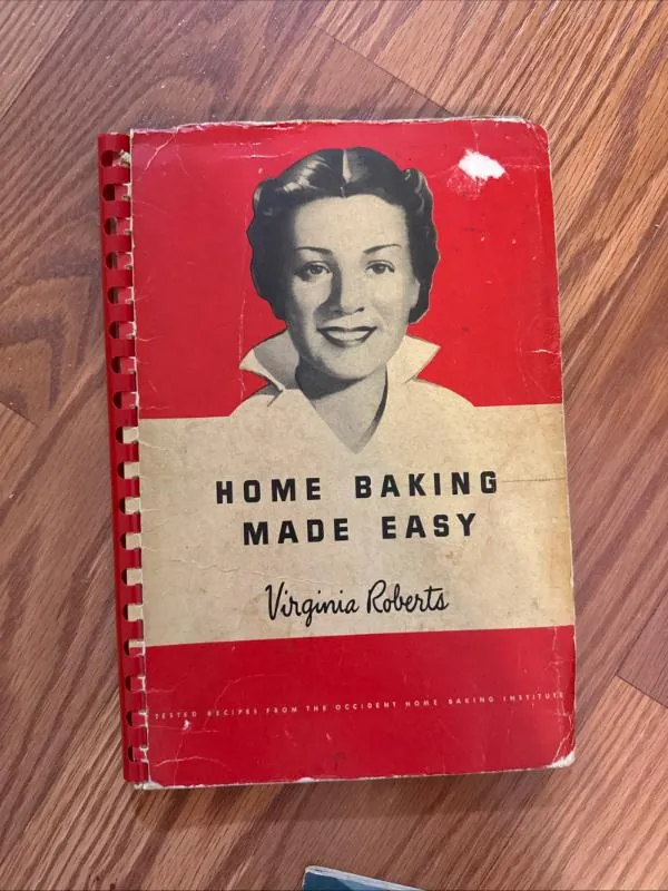 Vintage Home Baking Made Easy cookbook