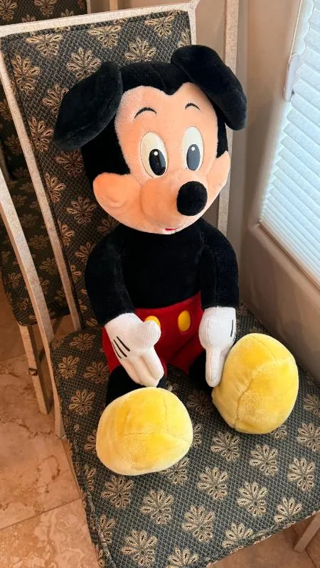 Mickey Mouse plush toy
