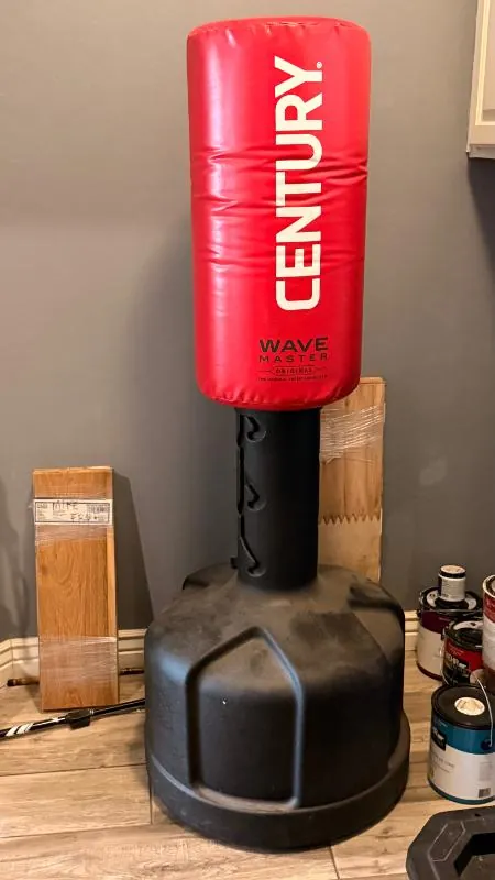 Century freestanding punching bag