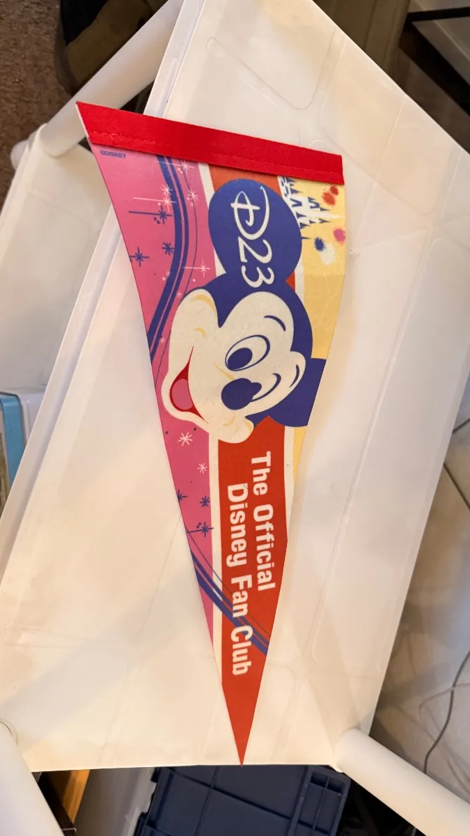 D23 Disney pennant
