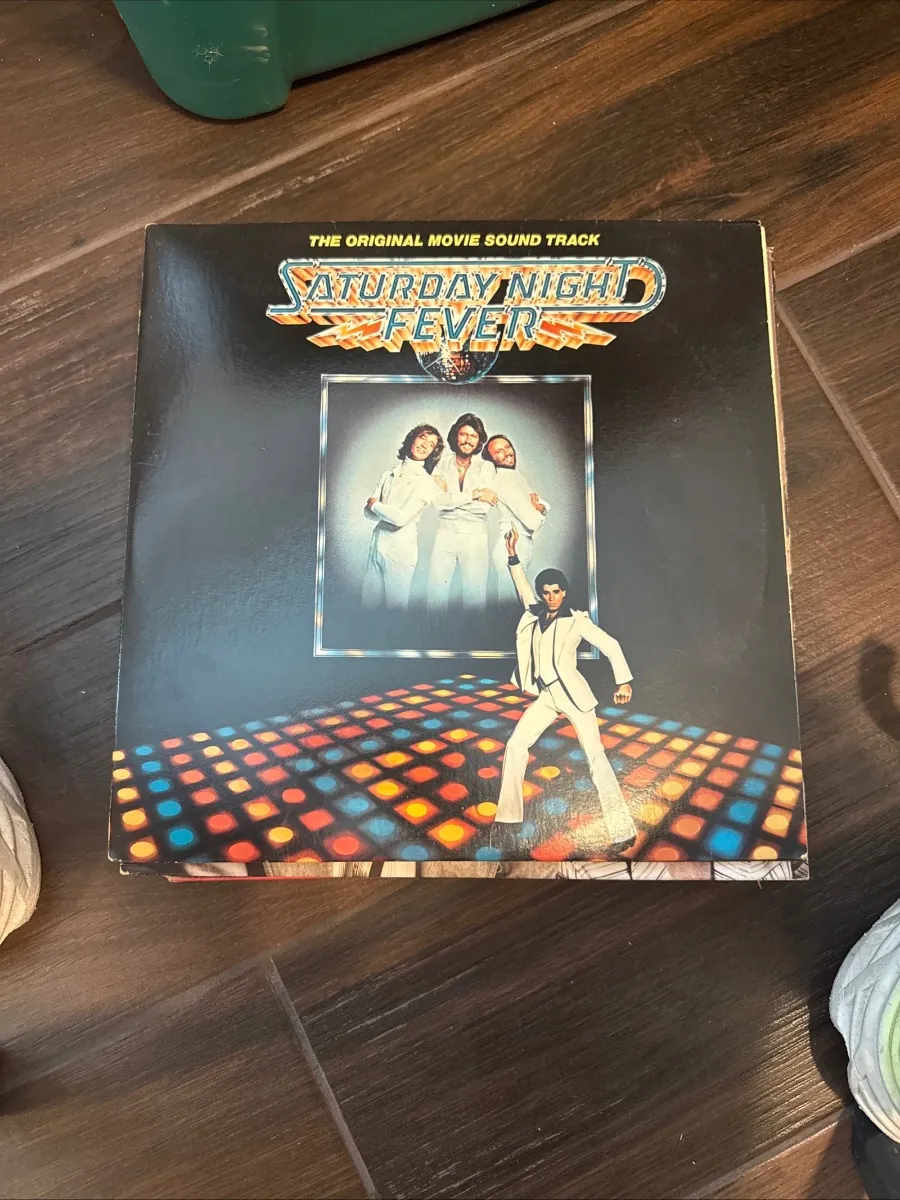 Saturday Night Fever soundtrack vinyl record
