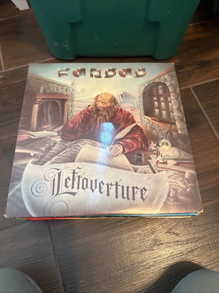 Kansas Leftoverture vinyl record