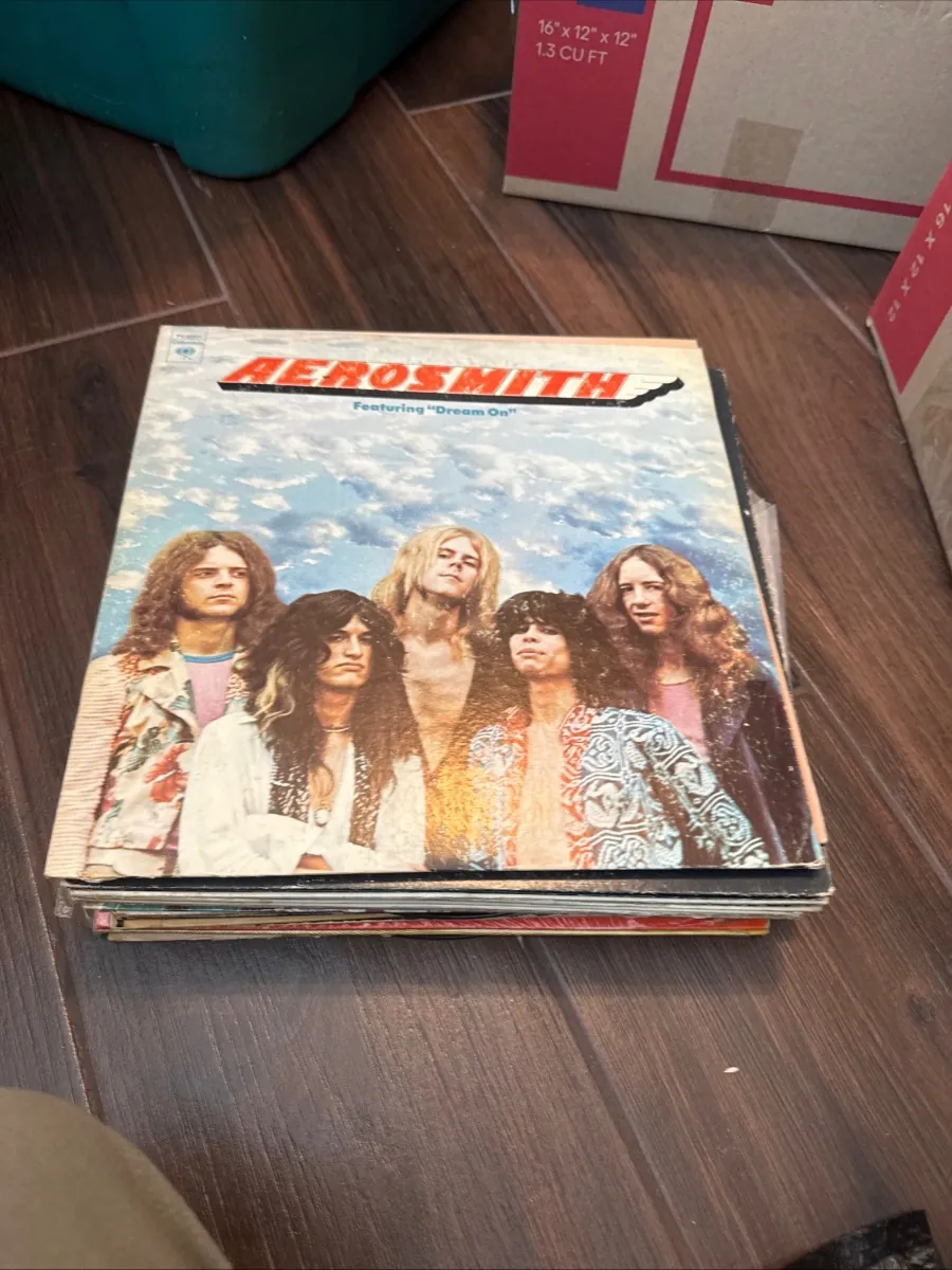 Aerosmith vinyl record
